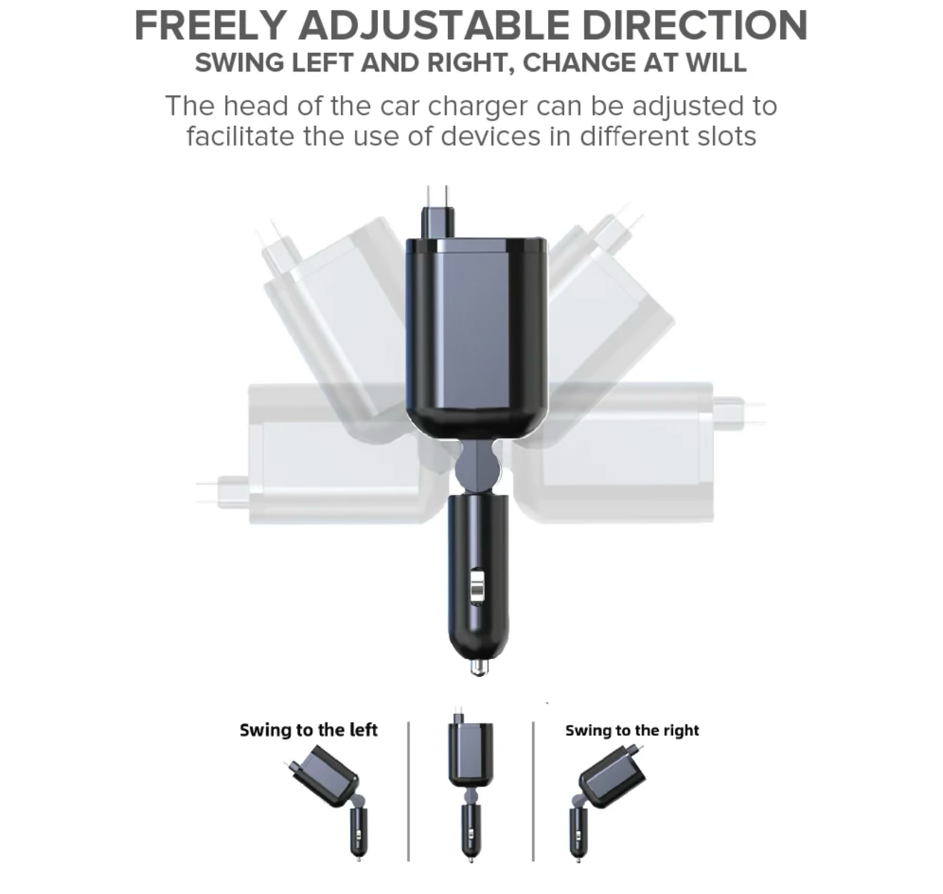 Stellar XC-17 | Dual 12V Car Mobile Charger | Fast Charging | Socket Splitter | 1 Year Warranty - Modheads.in