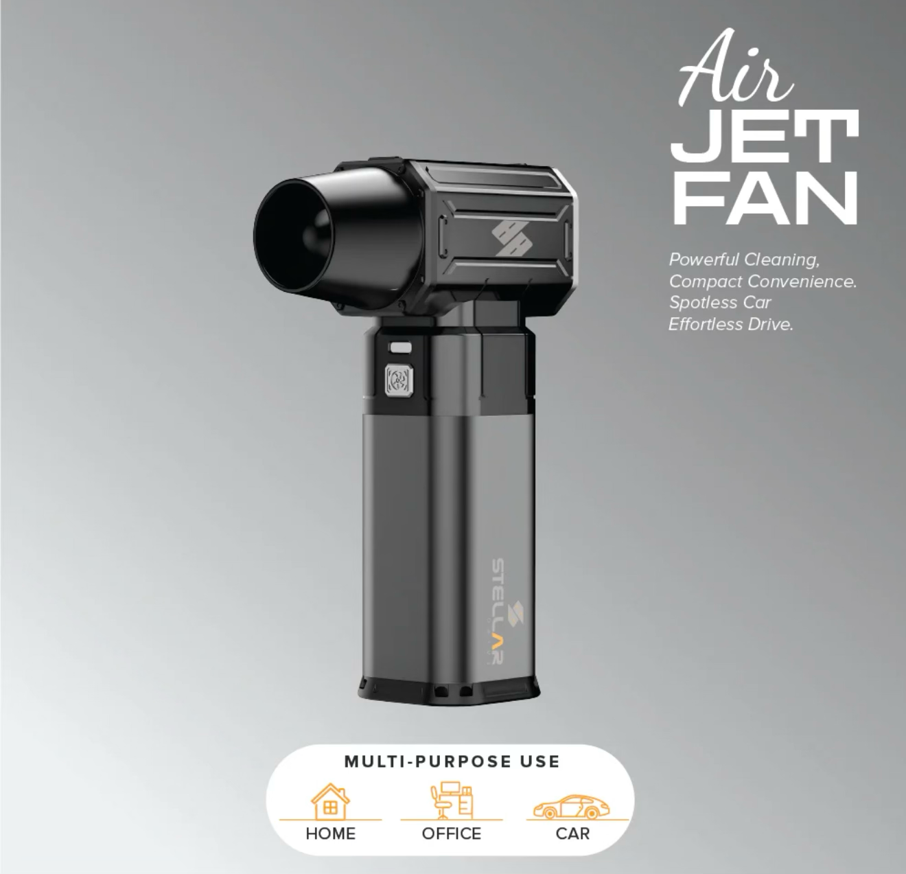 Stellar Mini Powerful Speed Air Duster | 130000 RPM | Rechargeable | 1 Year Warranty - Modheads.in