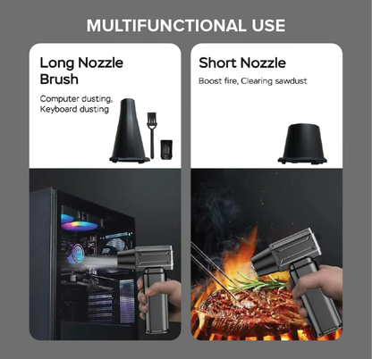 Stellar Mini Powerful Speed Air Duster | 130000 RPM | Rechargeable | 1 Year Warranty - Modheads.in