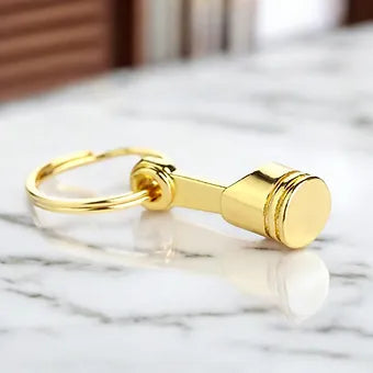 Golden Piston Keychain - Modheads.in