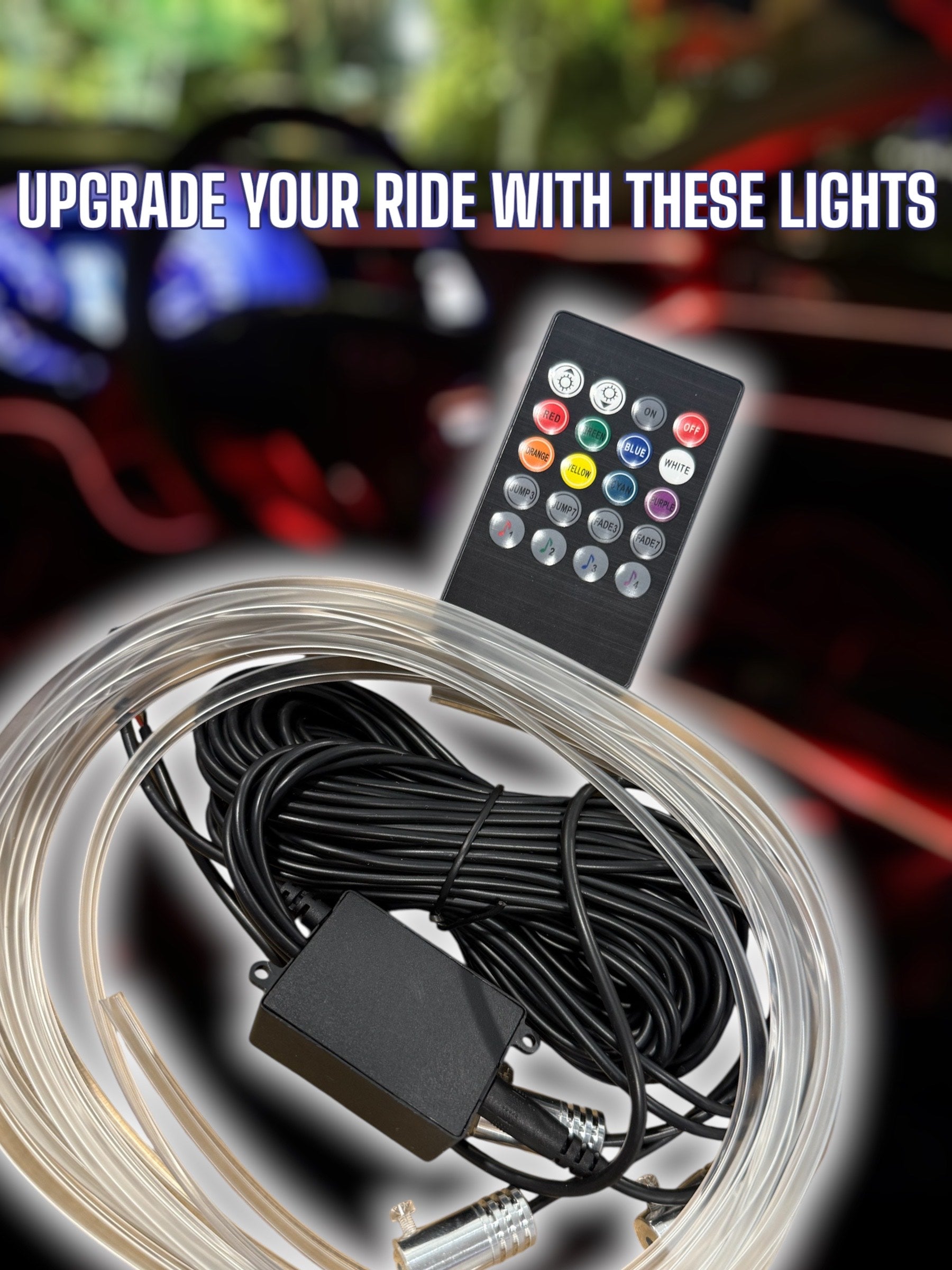 5LED Car Ambient Light | App + Remote Control - Modheads.in