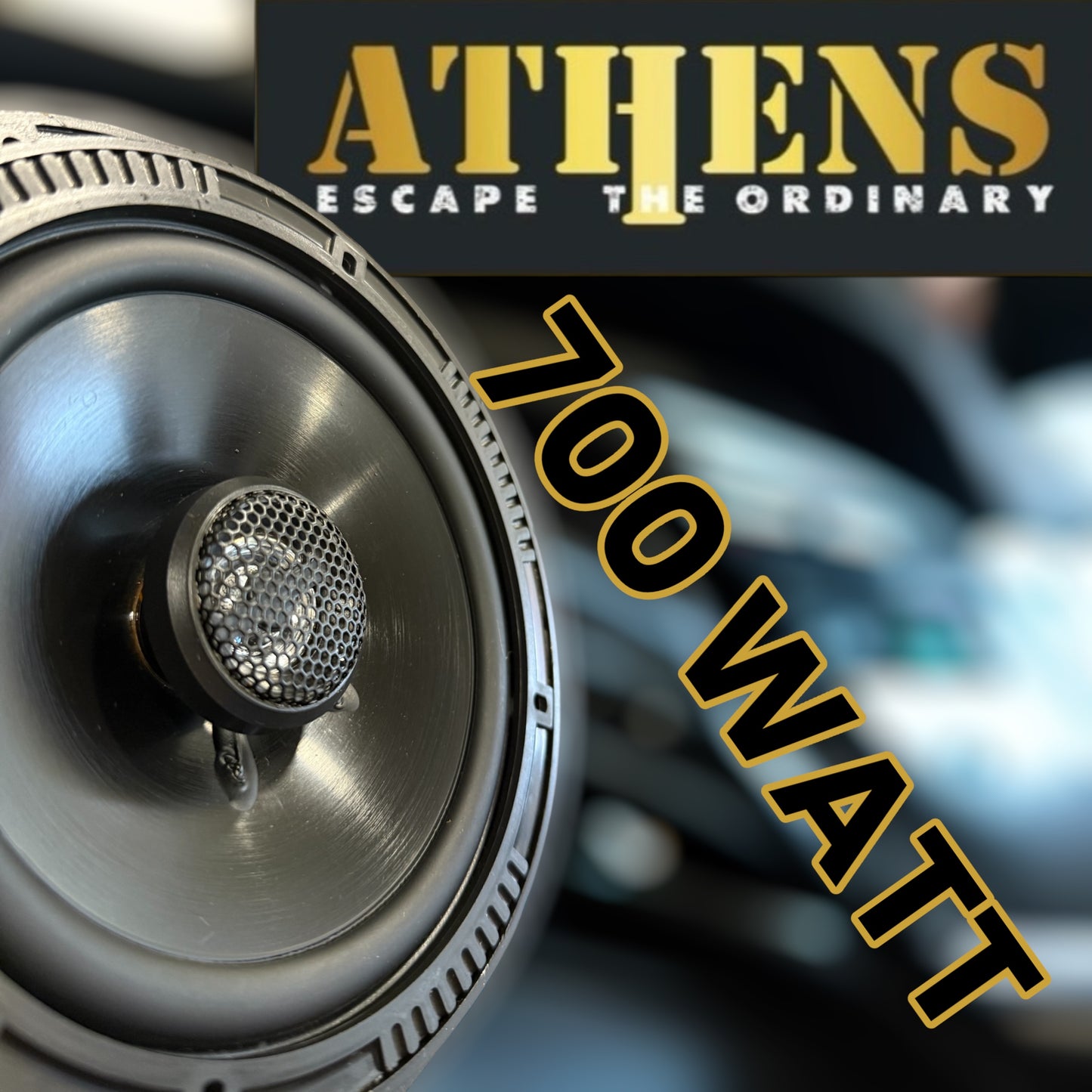 ATHENS AT-2650 700W | Two Way Coaxial Speaker | 1 Year Warranty - Modheads.in