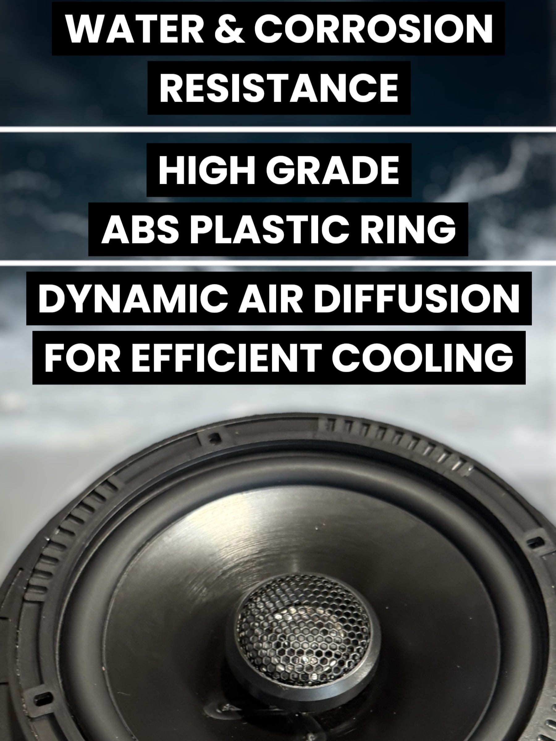 ATHENS AT-2650 700W | Two Way Coaxial Speaker | 1 Year Warranty - Modheads.in