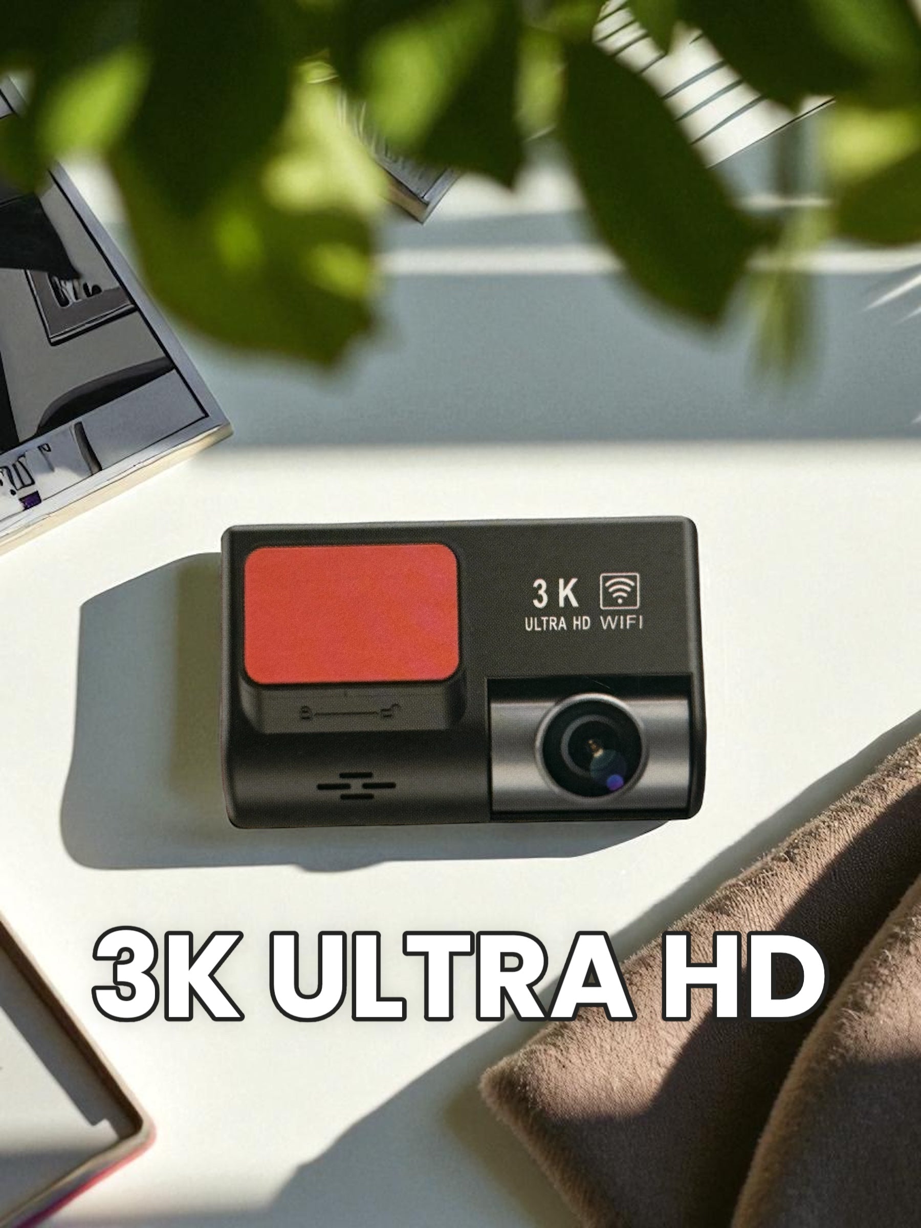 A800 PRO 3K  HD Dashcam | APP-Wifi Connection | Front and Rear - Modheads.in