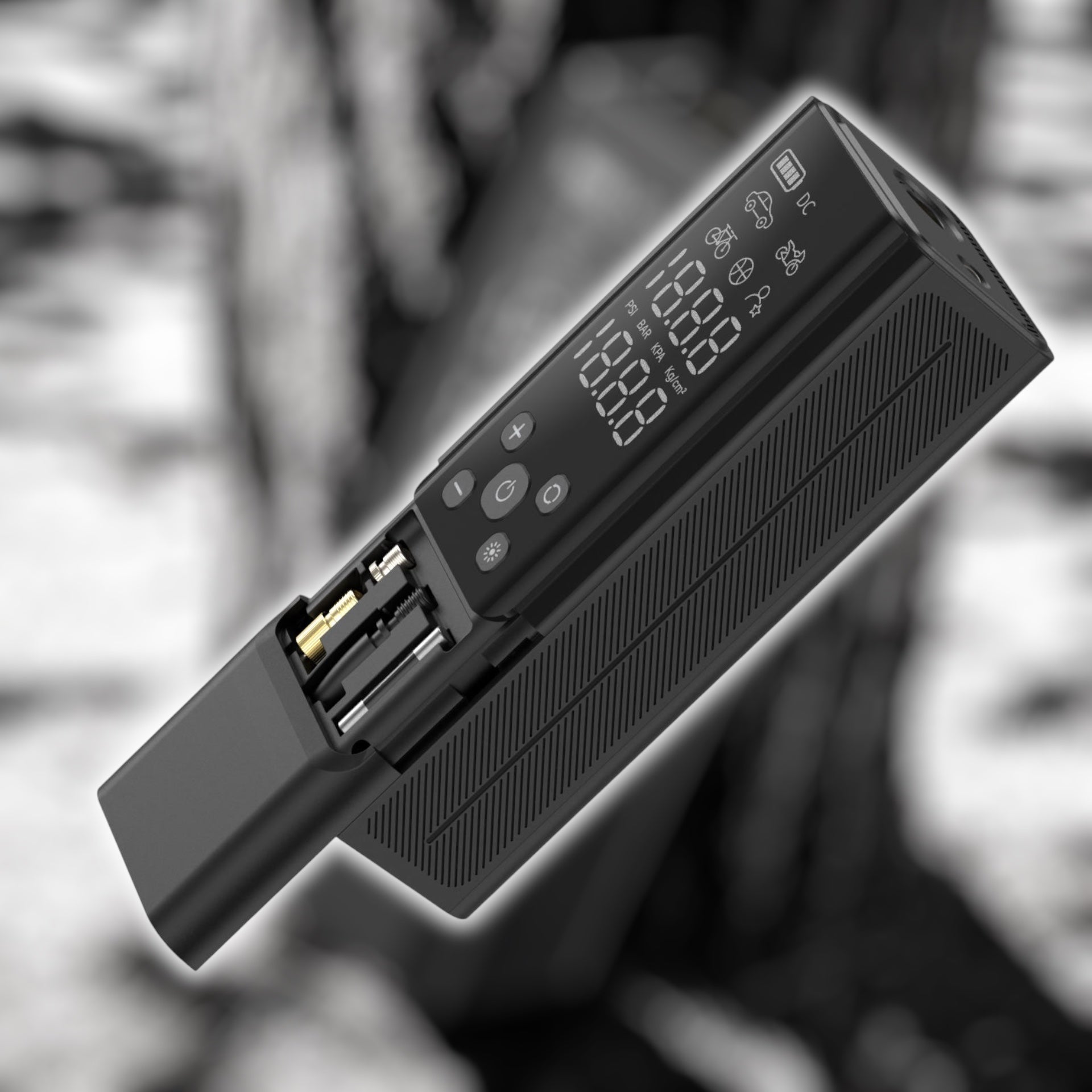 Conpex MultiFunctional Wireless Air Pump | 5 Modes | LED | Digital Display - Modheads.in