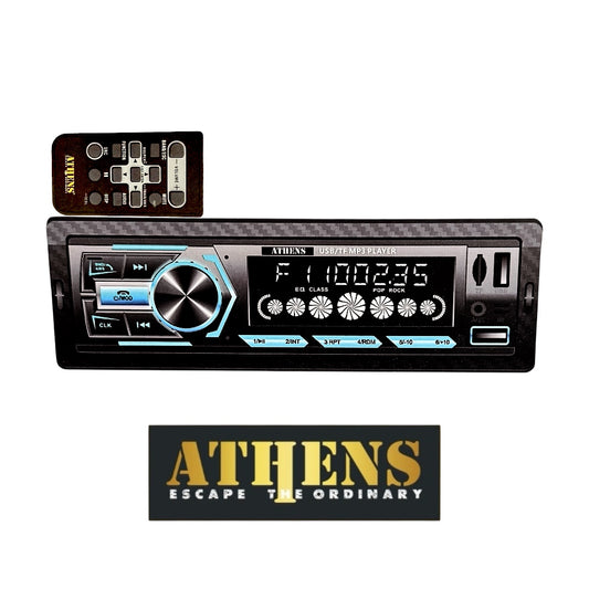 ATHENS MP3 Player | BT/FM/SD/AUX | With Remote | 1 Year Warranty