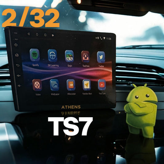 ATHENS 9" TS7 Android Player | 2/32 | 1 Year Warranty | QLED 1280 X 720P