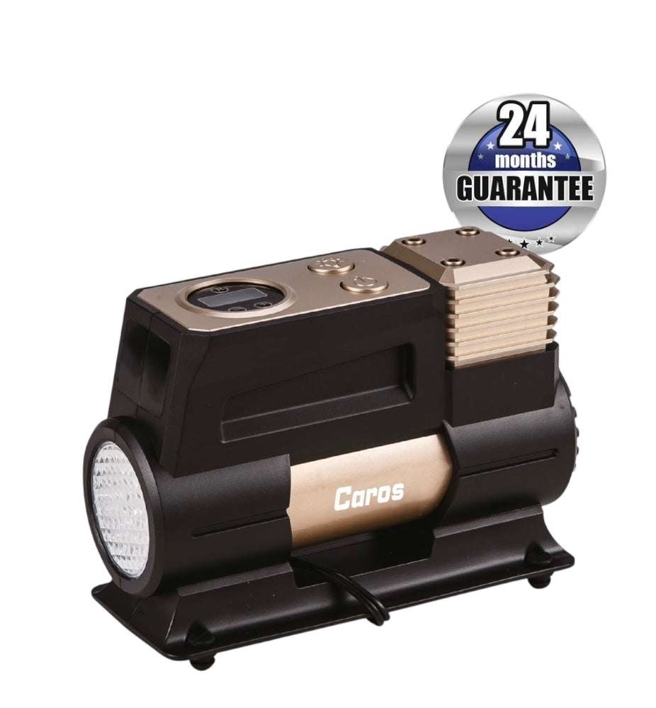 CAROS Tyre Inflator | Digital Gauge | 24 Months Warranty | Model TI-1002
