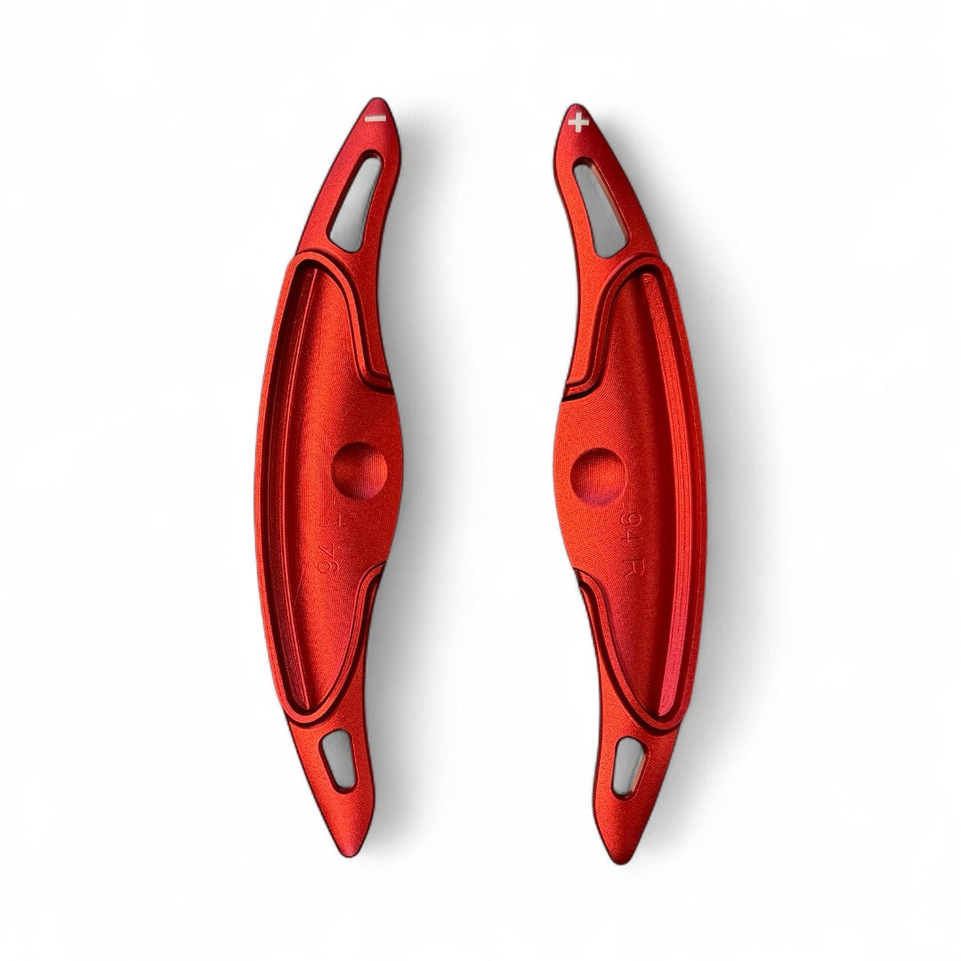 Paddle Shifter Extenders For Hyundai i20 N Line, Venue N Line, Creta N Line | Red