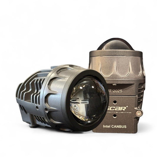 GCar F1-3S 2.0" Projector Fog Lights | Tri Color | 18 Months Warranty