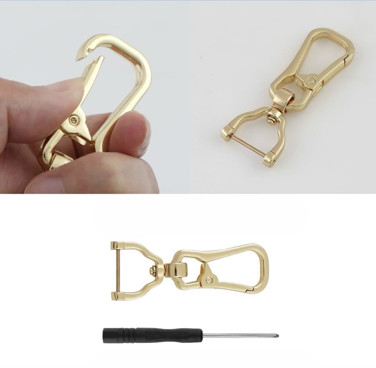 Golden White TPU Key Cover For Tata | 3 Button