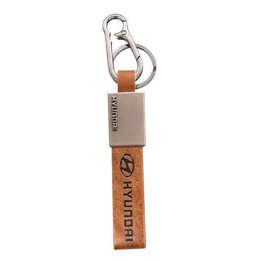 Premium Brown Keychain For Hyundai | Heavy Duty - Modheads.in