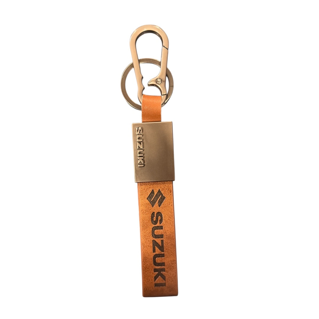 Premium Brown Keychain For Suzuki | Heavy Duty
