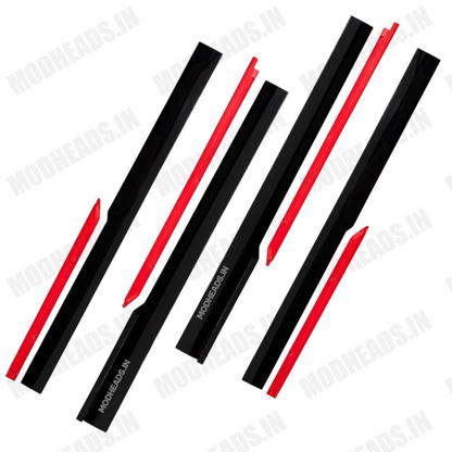 Full Length Side Skirts With Red Chin (240cm)