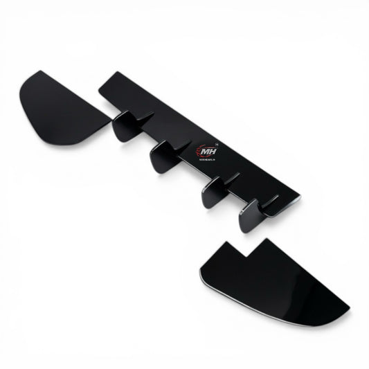 4 Fin Diffuser for i20 N Line | Acrylic | Gloss Black