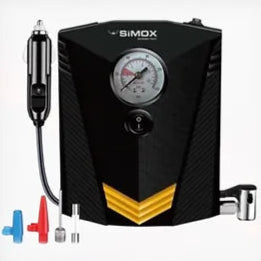 Simox Portable Tyre Inflator with LED 150PSI - Modheads.in