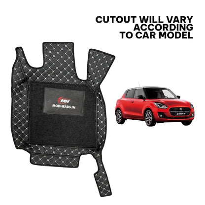 7D Mats for Swift 2018+ | Black/Silver - Modheads.in