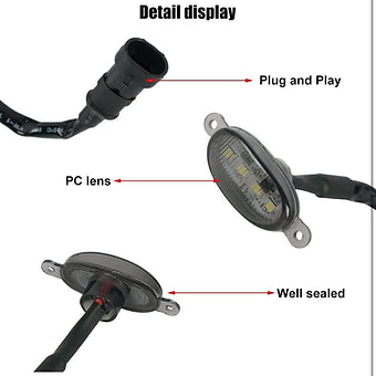 White LED Grille Light - Modheads.in