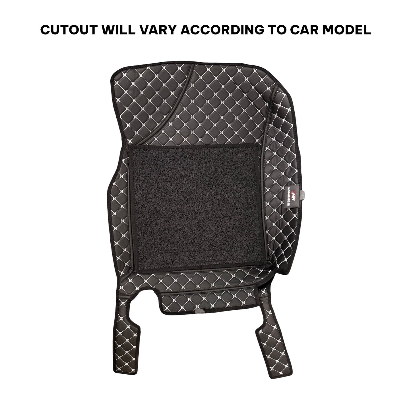 7D Mats for Seltos 2024+ | Black/Silver - Modheads.in