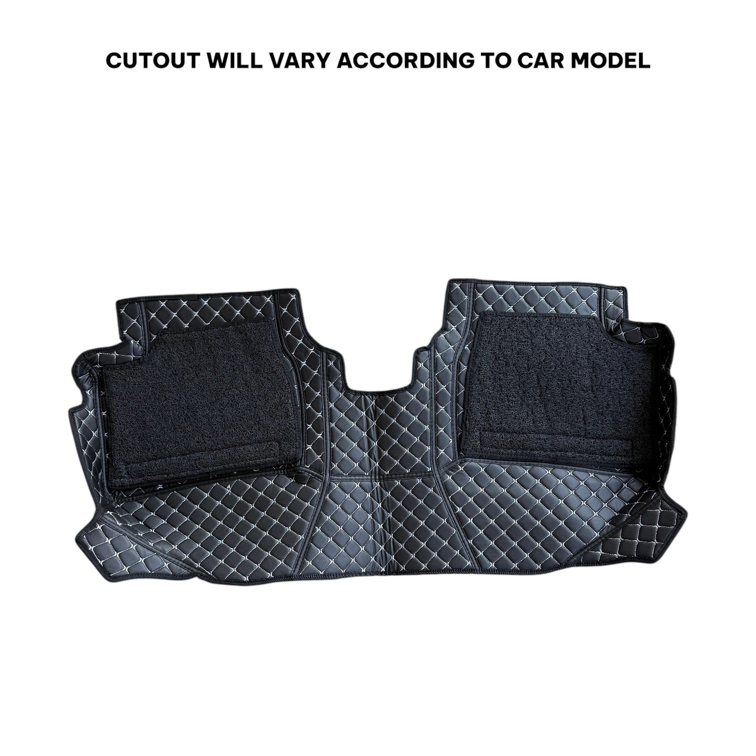 7D Mats for Seltos 2024+ | Black/Silver - Modheads.in
