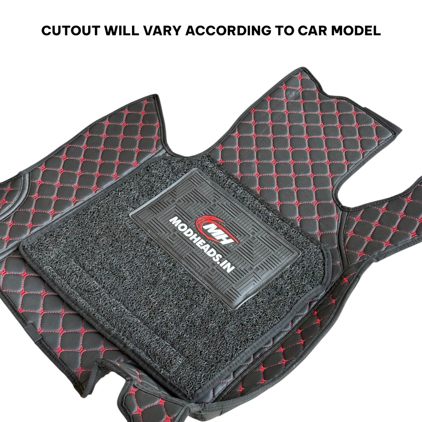 7D Mats for Slavia | Black/Red - Modheads.in