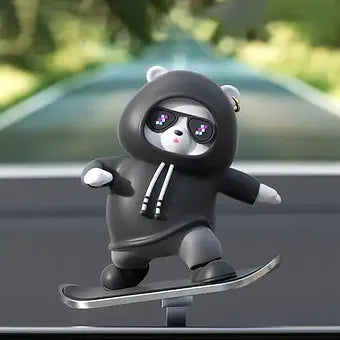 Skateboarding Bear for dashboard - Modheads.in