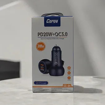 CAROS 38W 3.0 Fast Car Charger - Modheads.in