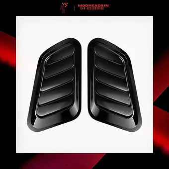 Dummy Hood Vents (Gloss Black) - Modheads.in