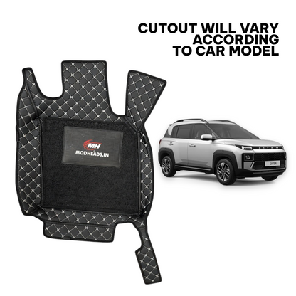 7D Mats For Exter 2026+ | Black/Silver - Modheads.in