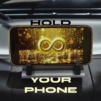 Multipurpose Car Dashboard Mobile Holder with Adjustable Number Display, Glass B - Modheads.in