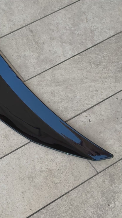Adjustable Sedan Spoiler | ABS Plastic | Gloss Black