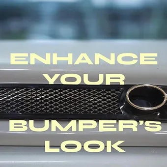 Rear bumper dummy diffuser kit - Modheads.in