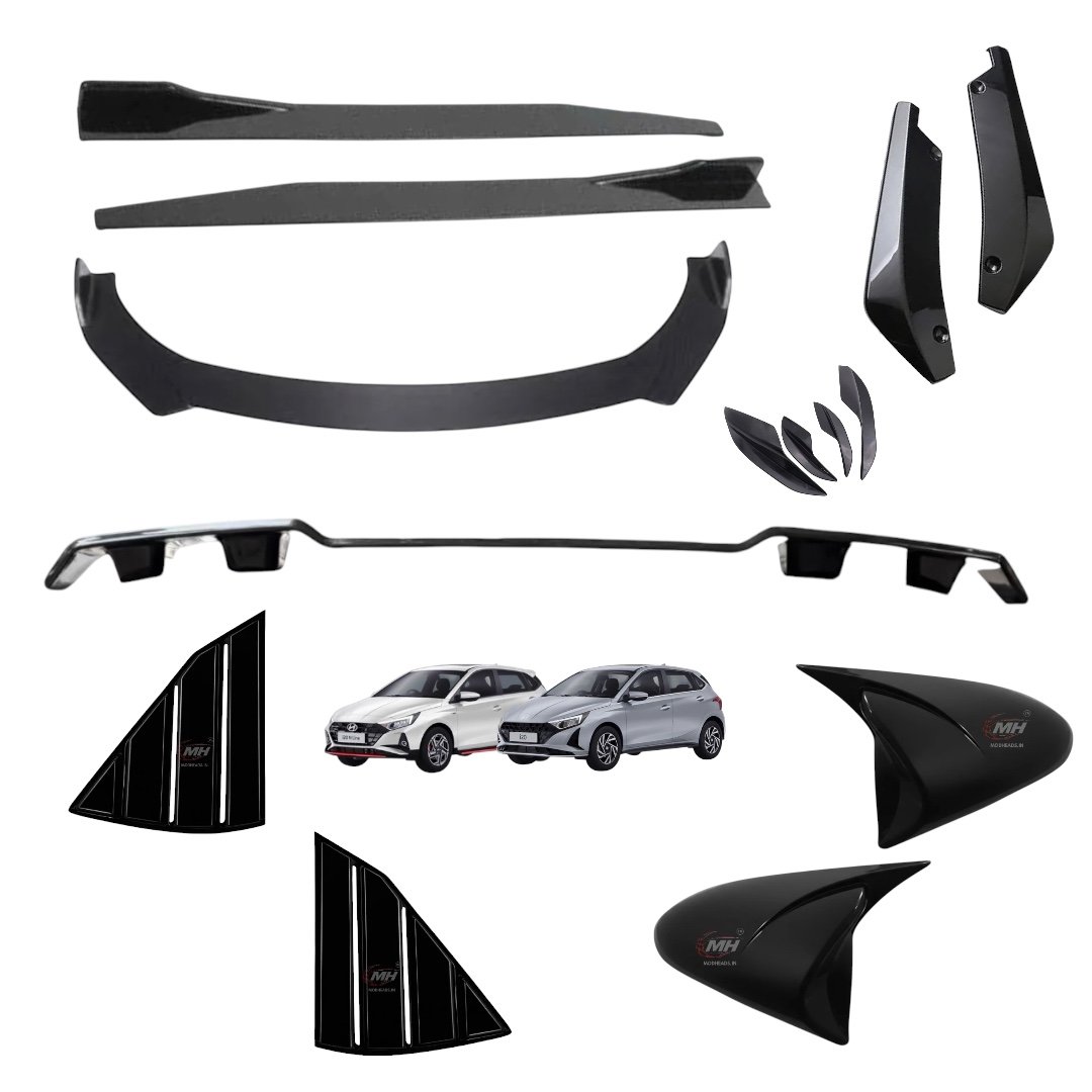 i20/i20 N Line Ext Mods Bundle - At a very special price 🔥 only @ Rs.11314/- on Prepaid 🤑 (Save additional 10% on Checkout) - Modheads.in
