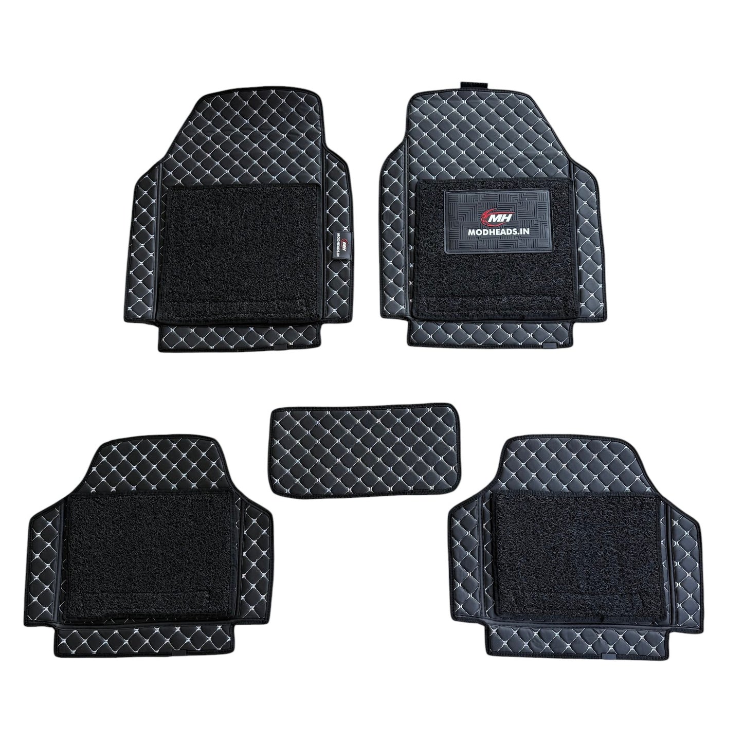 Universal 7D Mats | Black/Silver - Modheads.in